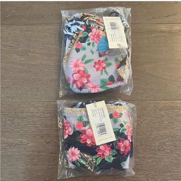 NWT Johnny Was Raina Tassel String Bikini Top & Raina Tassel Bikini Bottoms Set - Picture 5 of 8